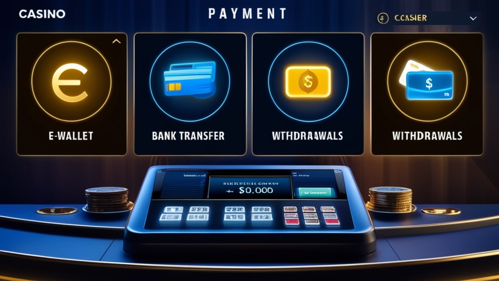 Overzicht van uitbetalingstijden per betaalmethode in een casino-dashboard